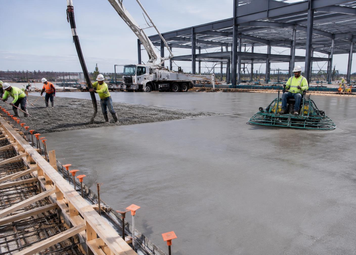 Concrete Construction field work